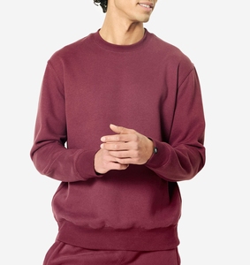 Sudadera Ligera para Hombre, Lisa, Estilo Pullover, Primavera-Otoño, Color Sólido, Personalizable con Etiqueta Privada - Product Image 1