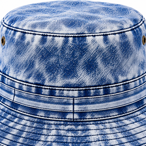 Phi Beta Sigma Light Blue Washed Denim Embroidered Bucket <b>Hat</b> <b>Mens</b> Greek Letter Wide Brim Cotton <b>Sun</b> <b>Hat</b> Casual Outdoor - Product Image 6