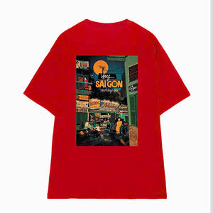 เสื้อยืดผ้าฝ้ายโอเวอร์ไซส์วินเทจพรีเมียมสำหรับผู้ชายและผู้หญิง |   แขนเสื้อทรงปีกค้างคาว |   ออกแบบงานพิมพ์ตามสั่ง |   นุ่มสบาย ระบายอากาศได้ดี |   ซัมเมอร์พลัสไซส์ - Product Image 2