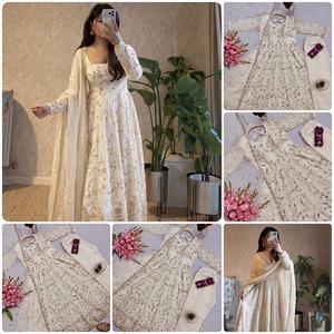 ชุดกาวน์7สีสำหรับผู้หญิงในงานปาร์ตี้ดีไซน์เนอร์ชุดออกงานปาร์ตี้สำหรับงานแต่งงานและงานปาร์ตี้ชุดเจ้าสาว - Product Image 2