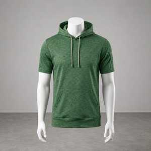 เสื้อยืดมีฮู้ดลำลองสำหรับออกกำลังกายและสวมใส่ในชีวิตประจำวัน - Product Image 1