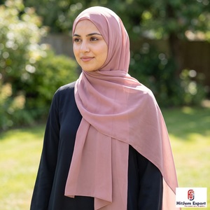 Premium Custom Chiffon Scarf Design <b>Silk</b> Feel <b>Head</b> <b>Wrap</b> OEM ODM Textile Manufacturer India Export - Product Image 6