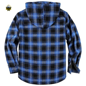 แจ็กเก็ตมีฮู้ดสำหรับผู้ชายเสื้อแจ็กเก็ตแนวสตรีทพลัสไซส์ - Product Image 1