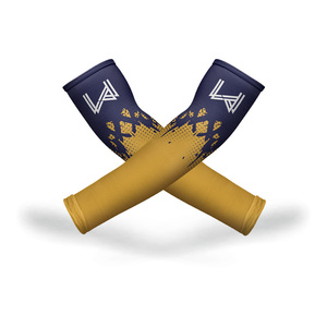 Mangas de Compresión Deportivas Largas para Hombre con Estampado por Transferencia Térmica, Soporte para Brazos, Tejido de Poliéster Transpirable para Gimnasio y Correr - Product Image 1