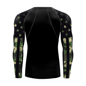 High Quality Mens Rash Guard Full Sleeve Quick Dry <b>Athletic</b> Compression Wear Supplier Wholesale - Product Image 2