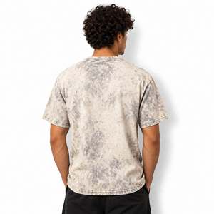 Custom Men Acid Wash <b>T</b> <b>Shirt</b> Featuring Personalized Printing Vintage Wash Effects And Flexible Wholesale Production - Product Image 3