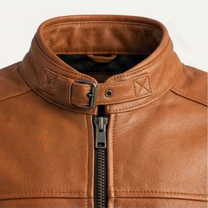 Chaqueta de Motociclista de Cuero Genuino para Hombre de la Mejor Calidad, Nueva Colección de Invierno, Chaquetas de Motocicleta con Protecciones Desmontables Personalizadas - Product Image 4