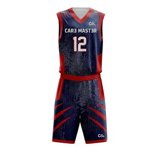 Uniformes de Baloncesto para Hombre, Tallas Grandes, Personalizados con Sublimación, Transpirables, 100% Poliéster, Venta al Por Mayor - Product Image 4