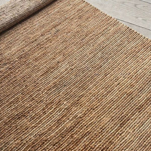 Alfombra Abstracta de Yute Natural - Alfombra de Fibra Trenzada Hecha a Mano - Tapete Moderno Ecológico Antibacteriano Antideslizante para Sala de Estar - Product Image 2