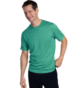 Camiseta Casual para Hombre, Estilo Urbano, Lisa, 100% Algodón, Cuello Redondo, Suave, Cómoda, Manga Corta, Transpirable, Ecológica, Básica - Product Image 3