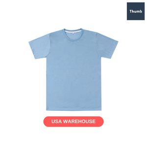 USA Warehouse 100% Polyester Sublimation Blanks T Shirt Ready to Ship Fast Delivery - Product Image 5