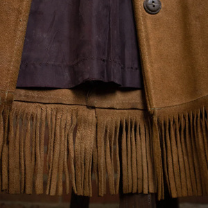 New Style Casual Winter Genuine Cowhide Leather <b>Jacket</b> Men's High Quality <b>Fringe</b> Design Front Logo Waterproof - Product Image 6