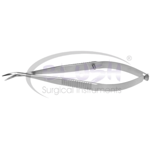 Ciseaux microchirurgicaux d'ophtalmologie OEM Katzin pour greffe de cornée, ciseaux gauche réutilisables en acier inoxydable, ensemble d'instruments de haute précision - Product Image 4