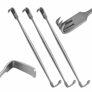 เครื่องมือผ่าตัดทางผิวหนัง Senn Miller Retractor Sharp 6 3/8″ D/Ended จำนวน 3 ชิ้น สำหรับโรงพยาบาล - Product Image 2