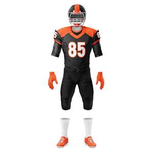 Jersey de Fútbol Americano Personalizado 2025, Uniforme Deportivo Transpirable con Logotipo, 100% Poliéster, Impresión por Sublimación, Unisex para Adultos - Product Image 3