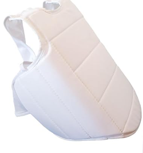 HAWK SPORTS INDUSTRIES Gilet de protection pectoral de boxe en cuir PU respirant et durable, gris, toutes saisons - Product Image 6