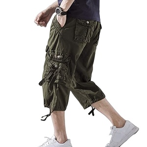 2025 coton de qualité supérieure nouveauté Cargo pantalon court en gros orienté vers l'exportation qualité décontracté anti-boulochage haut nouveau Design OEM Service - Product Image 1