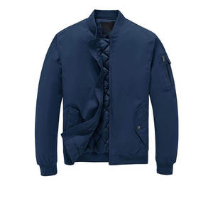 Blouson B3 pour homme de haute qualité, écologique, coupe-vent, hiver, vintage, mode, logo embossé, doublure en soie épaisse - Product Image 4
