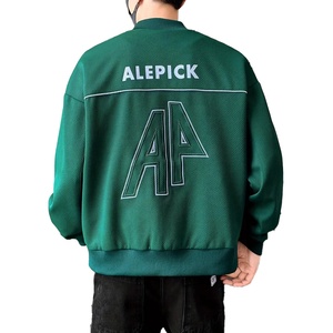 Nouveauté Vente en gros Veste bomber d'hiver pour homme personnalisée 100% polyester Coupe-vent Veste écologique - Product Image 5