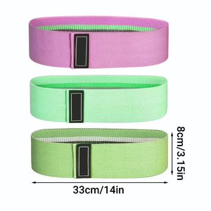 Exercise <b>Bands</b> Set 5Pcs Latex Resistance Loops Green Blue Yellow Red Black Durable For <b>Workout</b> Adults - Product Image 5