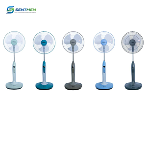 Senko <b>Standing</b> Fan DD1602 Built-in <b>Night</b> Light Electric Cooling Fan Adjustable Height Low Noise Energy Saving Household Fan - Product Image 1