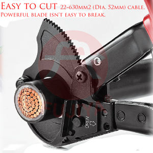 Coupe-câbles électrique à cliquet en acier avec poignée en plastique de qualité industrielle OEM/ODM, haute efficacité - Product Image 2