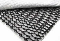 Chine usine Composite Drainage Réseau 3d Composite Geomat Pour Projet D'enfouissement
