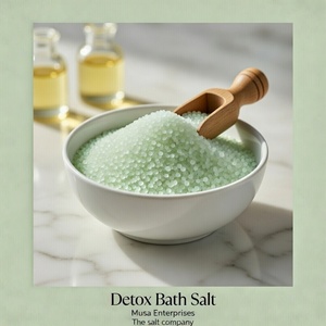 Sal de Baño Natural Tallada Ecológica OEM para Exportación, Sal Mineral del Himalaya para Spa y Desintoxicación, Relajación y Cuidado de la Piel - Musa Enterprises - Product Image 3