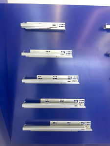 Correderas Inferiores Ajustables de Cierre Suave, Correderas de Cajón de Metal de Extensión Completa de Alta Resistencia - Product Image 3