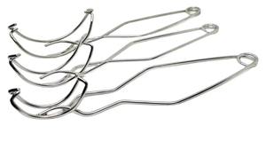 Pince de laboratoire WhipFlex en acier inoxydable résistante à la chaleur, très demandée, pour la manipulation sécurisée des creusets de laboratoire, en vente - Product Image 5