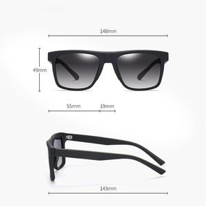LMA S11103 New Arrival Retro TR Frame Polarized Lens Square Driving Man Shades Classic Women UV400 High Quality 2024 <b>Sunglasses</b> - Product Image 4