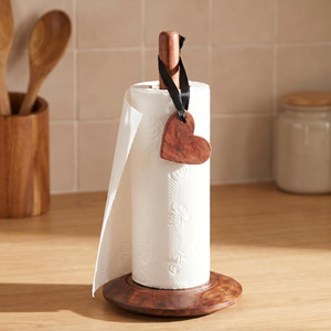 Eco-Friendly Tissue <b>Paper</b> Holder For <b>Kitchen</b> & Dining Table, Wood Napkin Roll Holder Premium Table Decor Made In Vietnam - Product Image 3