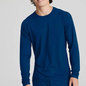 Oferta 2026: Camiseta Interior Médica de Poliéster Suave para Hombre, Ropa de Trabajo Lavable para Doctores y Enfermeros - Product Image 1