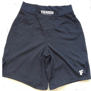 Shorts d'entraînement pour hommes style urbain, couleur unie, respirants, légers, en tissu écologique, personnalisables, service OEM, taille mi-haute - Product Image 3