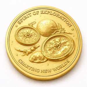 Moneda Conmemorativa 3D Personalizada con Relieve, Diseño de Tortuga Marina en Oro Antiguo, Detalle Escultural Premium, Hecha en Vietnam, Servicio OEM - Product Image 6