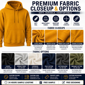 เสื้อฮู้ดดี้โอเวอร์ไซส์แบบหนาพิเศษ 300 GSM พร้อมดีไซน์กระเป๋าปักลาย  แบบยูนิเซ็กซ์ ผ้าฟลีซ - Product Image 4