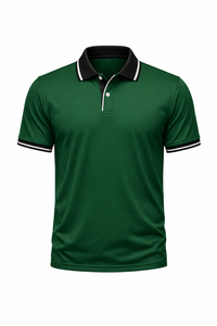 T-shirt de sport uni pour homme Primora Global avec impression par transfert thermique sur le devant, 100 % micro-polyester, tissu performant 220 GSM, manches courtes - Product Image 1