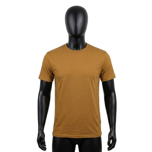 Camisetas de hombre lisas teñidas de color sólido, 100% algodón, para gimnasio, deportes al aire libre, fitness, corte regular, más vendidas. - Product Image 1