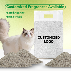 Litière pour <span class=keywords><strong>chat</strong></span> en bentonite sans poussière BSCI 10 litres 25l Lavande Agglomérante Naturelle à base de Sodium - Product Image 1