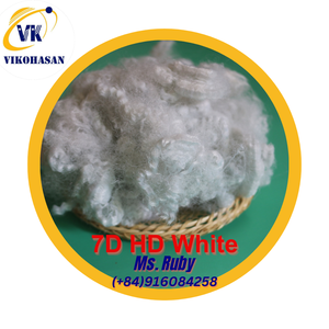 100% Polyester 7D HD White Holow Dry Fiber from Vietnam Vikohasan Supplier for filling toys pillow <b>sofa</b> blankets cushion quilts - Product Image 2