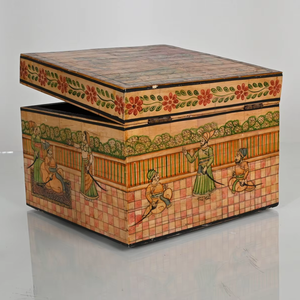 Modern High Quality Bone Inlay Jewellery <b>Storage</b> Box with Intricate Handmade Inlay Work Customized Capacity for Home Decoration - Product Image 1