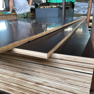 18mm <b>Black</b> Film Faced Plywood Marine Construction Formwork Phenolic Board Wholesale Prices Hardwood Plywood <b>Sheet</b> - Product Image 1
