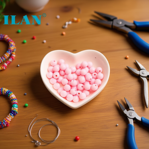 ILAN Perline Rosa 8mm per Artigianato e Gioielli - Product Image 3