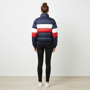 Standard Thickness Winter <b>Puffer</b> Stand Collar Insulated Zipper <b>Jacket</b> for <b>Men</b> OEM Service - Product Image 5