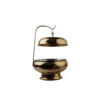 Chauffe-Plat de Luxe avec Lampe Chauffante, Plat de Service en Acier Inoxydable, Distributeur de Soupe, Support de Service pour Traiteur, Hôtel, Restaurant EliteX