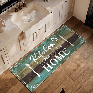 Ensemble de tapis de cuisine bohème 3 pièces, tapis de sol antidérapants et doux pour la cuisine et la buanderie, tapis lavable - Product Image 6