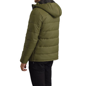 Customized Men Puffer Jacket <b>Padded</b> Bubble Down Puffer Jacket High Quality Polyester Nylon Material Puffer Men's Jackets - Product Image 3