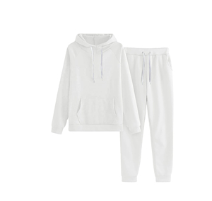 Ensemble de survêtement élégant pour femmes, deux pièces, tissu doux et confortable, vêtements de sport pour la salle de sport, la remise en forme, l'extérieur et l'usage quotidien - Product Image 5