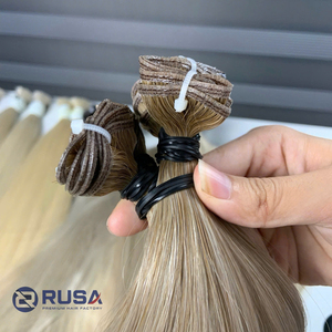 ผมแท้ RUSA Hair Hanoi Vietnamese Genius Weft น้ำหนัก 100 กรัม คุณภาพซุปเปอร์ดับเบิ้ลดรอน เกล็ดผมเรียงตัวสวยงาม มีสีสันหลากหลาย - Product Image 4