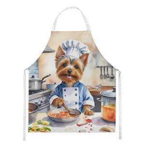 Silky Terrier Unisex Large Multicolor <b>Cooking</b> <b>Apron</b> for Kitchen Baking Crafts Gardening for Adults (<b>Men</b>/Women) - Product Image 1